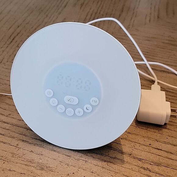 Wake up alarm clock sunrise/sunset night light touch control - Picture 10 of 10